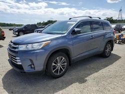 Salvage cars for sale at Anderson, CA auction: 2019 Toyota Highlander SE