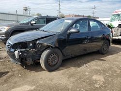 Salvage cars for sale at Chicago Heights, IL auction: 2010 Hyundai Elantra Blue