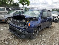 Salvage cars for sale at Cicero, IN auction: 2016 Jeep Renegade Sport