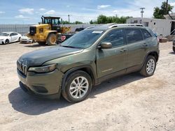 Salvage cars for sale at Oklahoma City, OK auction: 2021 Jeep Cherokee Latitude