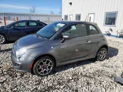 Salvage cars for sale from Copart Appleton, WI: 2012 Fiat 500 Sport