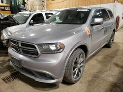 Salvage cars for sale from Copart Anchorage, AK: 2018 Dodge Durango GT