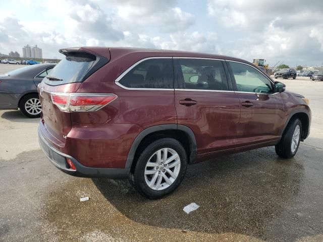 2015 Toyota Highlander LE