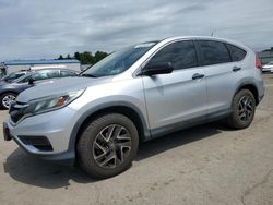 Salvage cars for sale at Pennsburg, PA auction: 2016 Honda CR-V SE