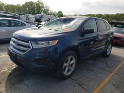 Salvage cars for sale at Rogersville, MO auction: 2017 Ford Edge SE