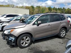 Salvage cars for sale from Copart Exeter, RI: 2015 Subaru Forester 2.5I Premium