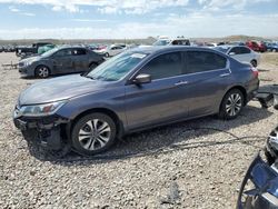 Salvage cars for sale at Magna, UT auction: 2015 Honda Accord LX