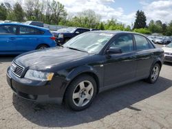 Audi salvage cars for sale: 2004 Audi A4 1.8T Quattro