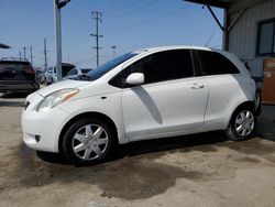 Salvage cars for sale from Copart Los Angeles, CA: 2008 Toyota Yaris