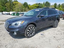 Salvage cars for sale at Mendon, MA auction: 2015 Subaru Outback 2.5I Limited