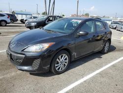 Salvage cars for sale from Copart Van Nuys, CA: 2013 Mazda 3 I