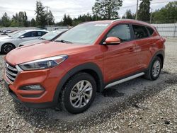 Salvage cars for sale from Copart Graham, WA: 2017 Hyundai Tucson Limited