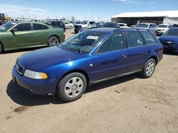 Salvage cars for sale from Copart Brighton, CO: 2000 Audi A4 1.8T Avant Quattro