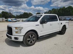 Salvage cars for sale at Ocala, FL auction: 2015 Ford F150 Supercrew