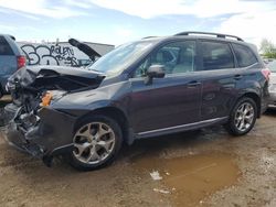 Vehiculos salvage en venta de Copart Elgin, IL: 2015 Subaru Forester 2.5I Touring