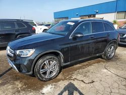 Salvage cars for sale at Woodhaven, MI auction: 2020 Mercedes-Benz GLC 300 4matic