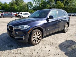 Salvage cars for sale at Mendon, MA auction: 2016 BMW X5 XDRIVE35I