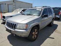 Salvage cars for sale at Martinez, CA auction: 2001 Jeep Grand Cherokee Limited
