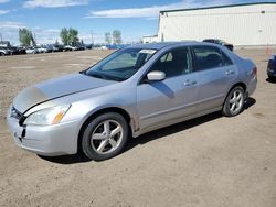 Salvage cars for sale from Copart Rocky View County, AB: 2005 Honda Accord EX
