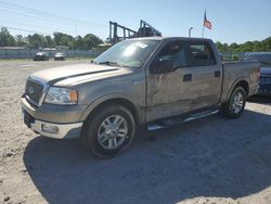 Salvage trucks for sale at Montgomery, AL auction: 2004 Ford F150 Supercrew