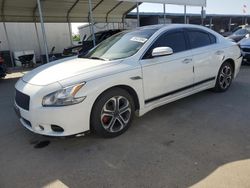 Salvage cars for sale at Fresno, CA auction: 2009 Nissan Maxima S