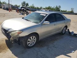 Salvage cars for sale at Pekin, IL auction: 2004 Toyota Camry LE