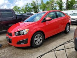 Salvage cars for sale at Bridgeton, MO auction: 2016 Chevrolet Sonic LT