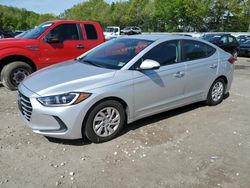 Salvage cars for sale at North Billerica, MA auction: 2018 Hyundai Elantra SE