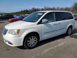 Salvage cars for sale at Brookhaven, NY auction: 2012 Chrysler Town & Country Touring L