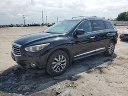 Salvage cars for sale at Oklahoma City, OK auction: 2015 Infiniti QX60