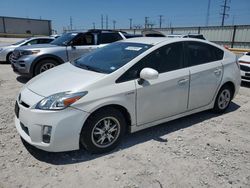 Salvage cars for sale at Haslet, TX auction: 2010 Toyota Prius