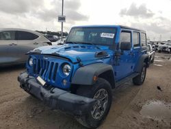 Jeep Wrangler Unlimited Rubicon salvage cars for sale: 2016 Jeep Wrangler Unlimited Rubicon