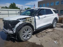 Salvage cars for sale at Littleton, CO auction: 2023 Ford Explorer Limited