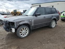 Vehiculos salvage en venta de Copart Rocky View County, AB: 2006 Land Rover Range Rover Supercharged