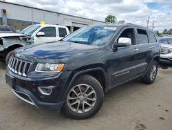 Salvage cars for sale at New Britain, CT auction: 2014 Jeep Grand Cherokee Limited