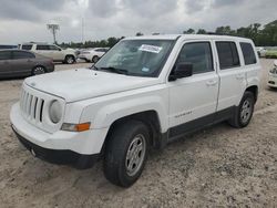 Salvage cars for sale from Copart Houston, TX: 2013 Jeep Patriot Sport
