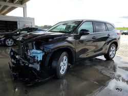 Salvage cars for sale at West Palm Beach, FL auction: 2021 Toyota Highlander L