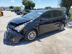 Salvage cars for sale from Copart Orlando, FL: 2015 Toyota Prius V