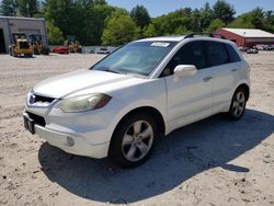 Salvage cars for sale at Mendon, MA auction: 2007 Acura RDX Technology