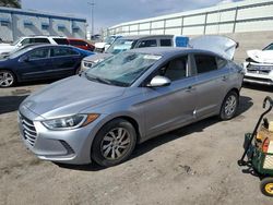 Salvage cars for sale at Albuquerque, NM auction: 2017 Hyundai Elantra SE