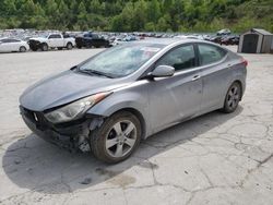 Salvage cars for sale at Hurricane, WV auction: 2012 Hyundai Elantra GLS