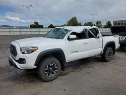 Salvage cars for sale from Copart Littleton, CO: 2019 Toyota Tacoma Double Cab