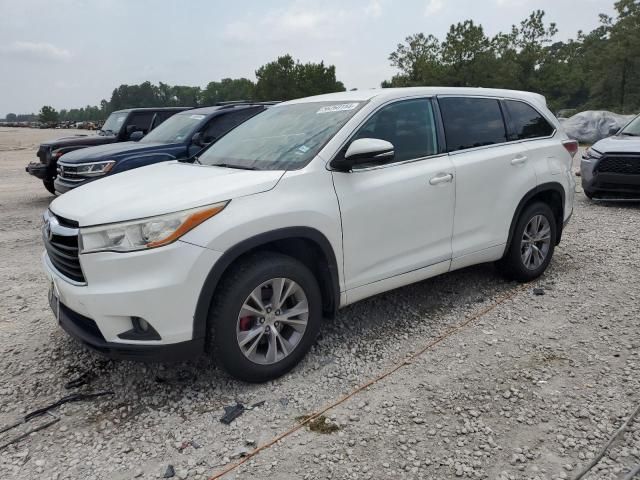 2015 Toyota Highlander LE