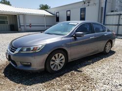 Salvage cars for sale at Prairie Grove, AR auction: 2015 Honda Accord EXL