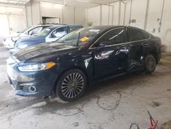 Salvage cars for sale at Madisonville, TN auction: 2014 Ford Fusion Titanium