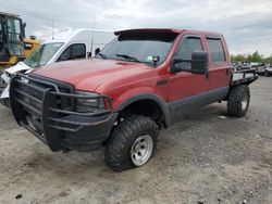 Salvage cars for sale at Leroy, NY auction: 2002 Ford F250 Super Duty