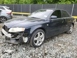 Salvage cars for sale from Copart Waldorf, MD: 2007 Audi A4 2