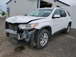 Salvage cars for sale at Mcfarland, WI auction: 2020 Chevrolet Traverse LT