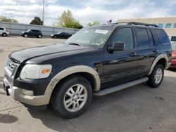 Ford Explorer salvage cars for sale: 2009 Ford Explorer Eddie Bauer