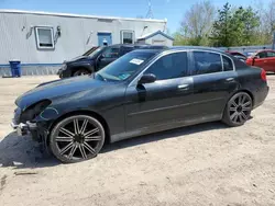 Salvage cars for sale at Lyman, ME auction: 2003 Infiniti G35